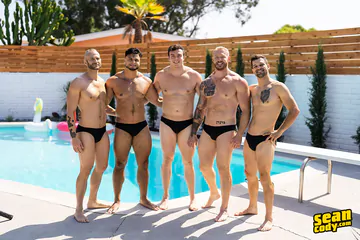 Group sex pics from Sean Cody