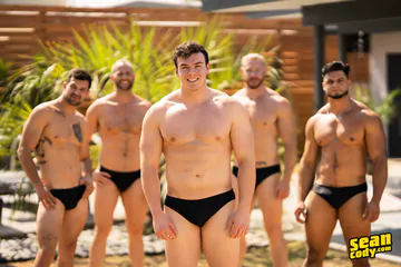 Group sex pics from Sean Cody
