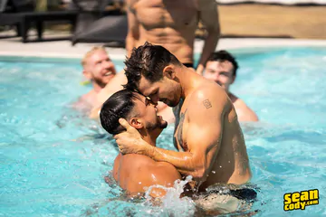 Group sex pics from Sean Cody