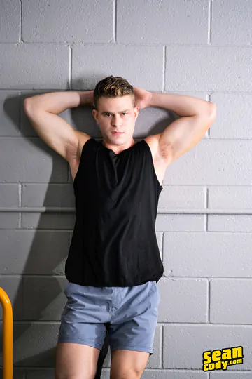 Cute stud with a boner