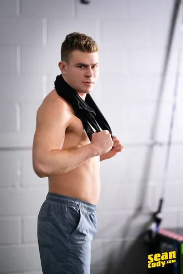 Cute stud with a boner