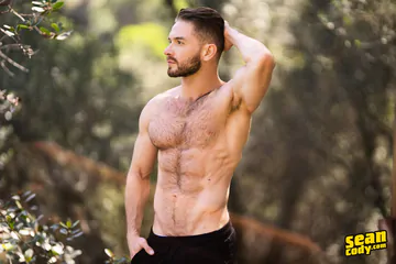 Hot stud with a hairy body