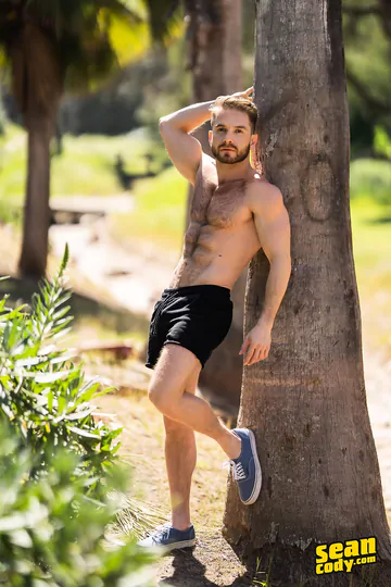 Hot stud with a hairy body