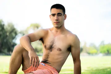 Hairy guys with cut cocks fucking