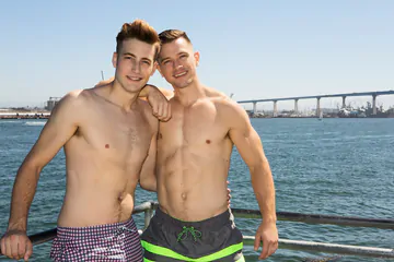 Handsome guys hardcore fucking