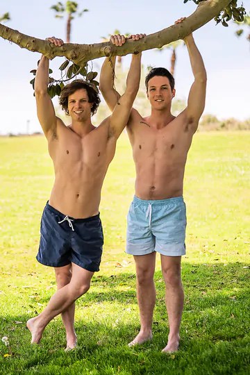 Guy with big hair fucking