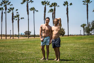 Guy with big hair fucking