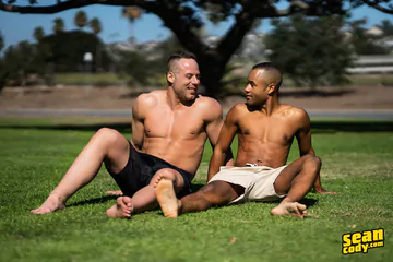 Cute brown guy gets boned