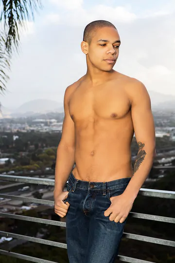 Cute black boy fucking white ass