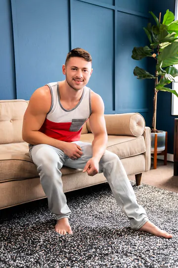 Horny studs rimming and fucking