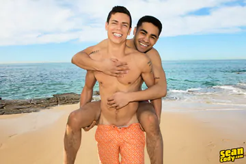 Kaleb Stryker getting brown cock