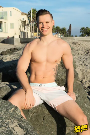 Hot guy with a big smile
