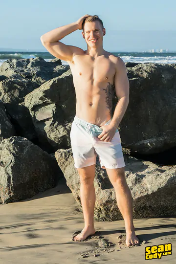 Hot guy with a big smile