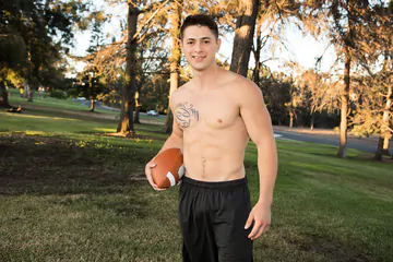 Cute blonde boy fucking ass