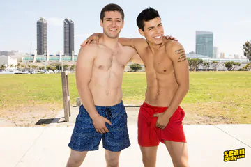 Sexy jock getting butt fucked