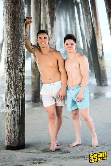 Muscle boy gets bareback fucked