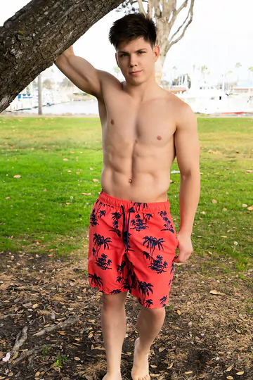 Muscle boy with a small dick