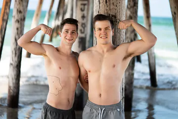 Sean Cody guys bareback fucking