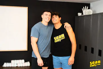 Hot hunk fucking his buddy