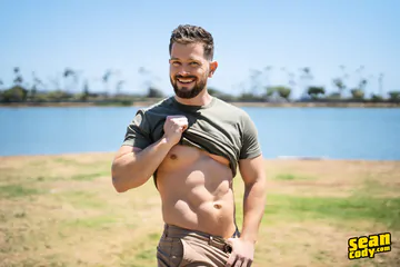 Big hairy hunk gets fucked