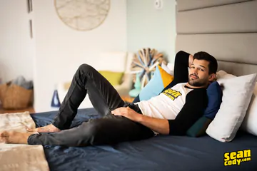 Guy with a smooth ass getting fucked