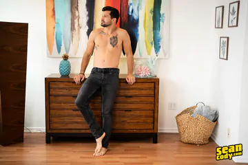 Guy with a smooth ass getting fucked