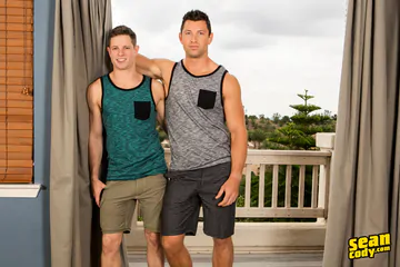 Sexy Dean gets bareback fucked