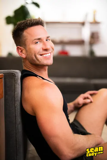 Man with a moustache getting fucked