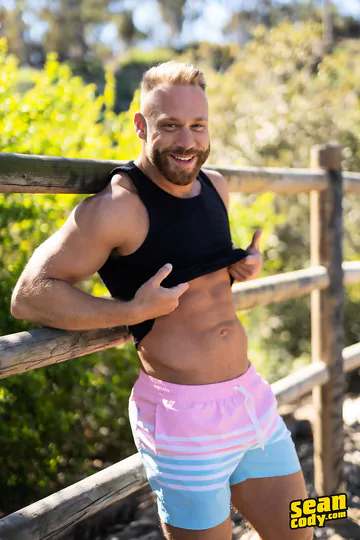 Hunky man getting fucked