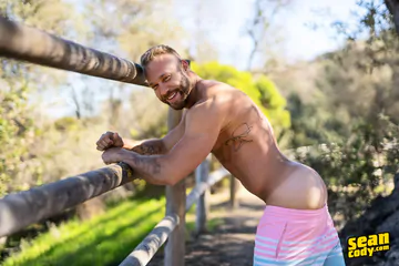 Hunky man getting fucked