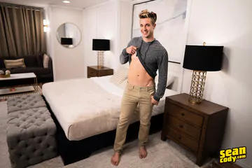 Two guys from Sean Cody boning