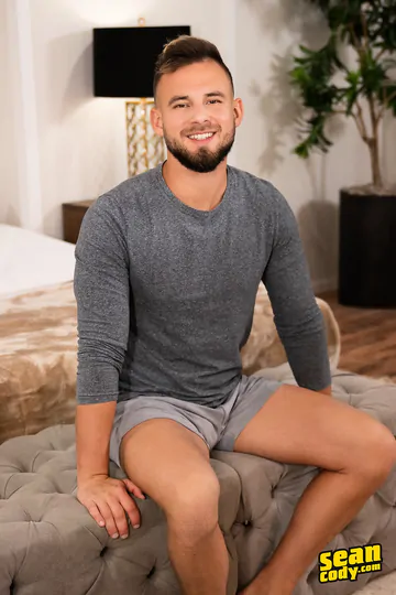 Studs in bed bareback fucking