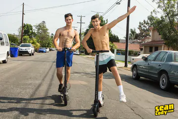 Hairy jock fucking Kaleb Stryker