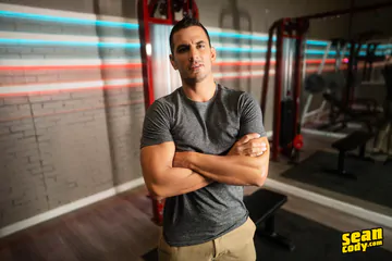 Gym guys having hardcore sex