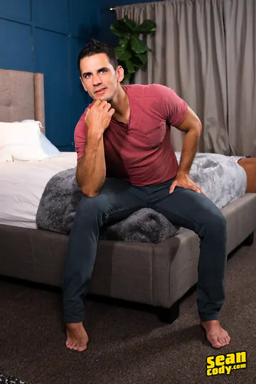 Handsome stud getting fucked