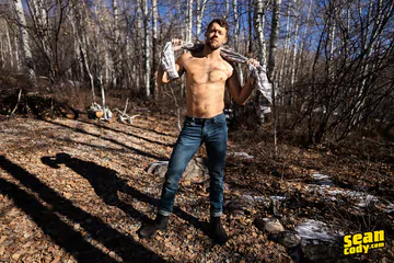 Studs on a cabin trip fucking