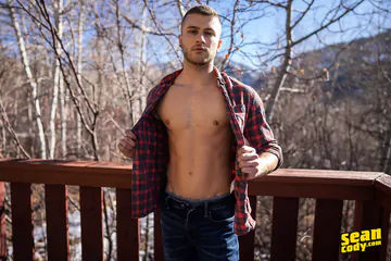 Studs on a cabin trip fucking