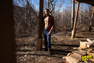 Studs on a cabin trip fucking