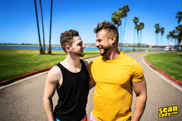 Big cock Robbie fucking Josh