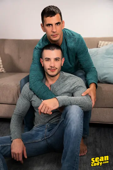 Hairy chest guy gets fucked