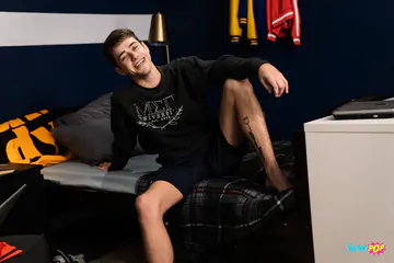 Joey Mills riding Trevor Brooks