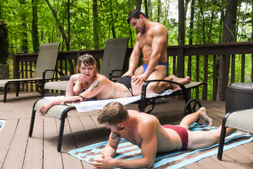 Male male female fucking