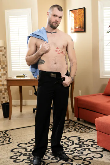 Macho men and a woman fucking