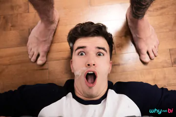 Hot guys and a chick having sex