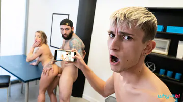 Theo Brady in a bisex threesome