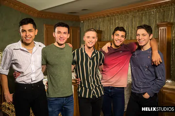 Helix boys having an orgy