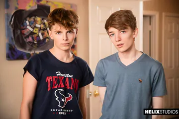 Cute boy gets big cock fucked