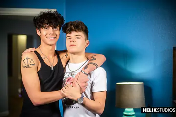 Boy with a big cock getting fucked