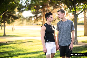 Sexy Seth Peterson in action