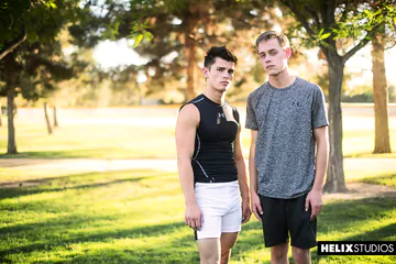 Sexy Seth Peterson in action